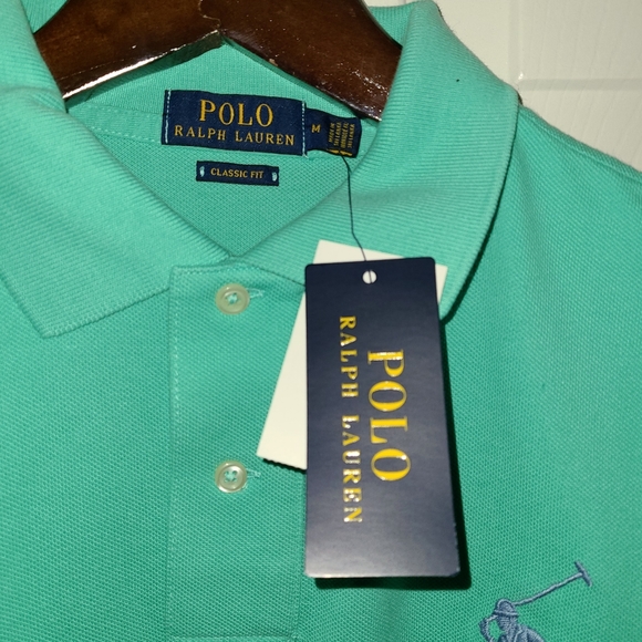 RALPH LAUREN POLO SHIRT M BIG PONY CLASSIC FIT MEDIUM - Picture 2 of 2